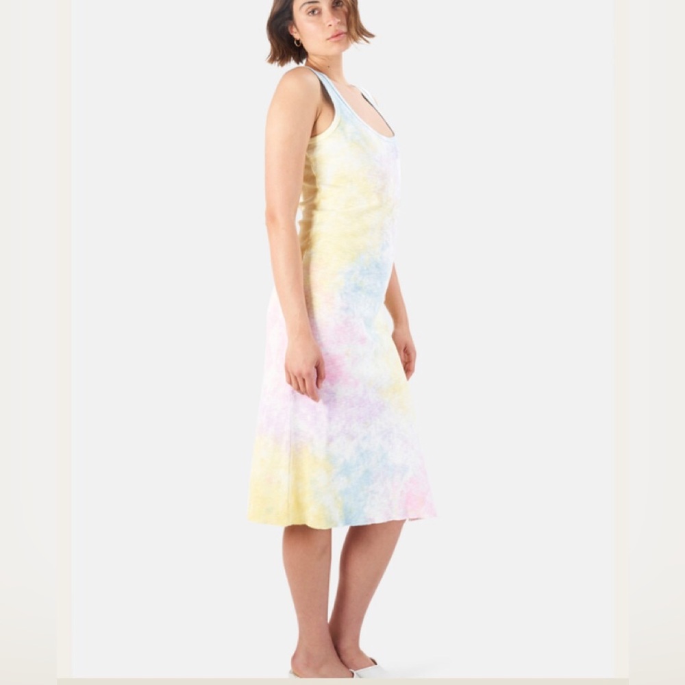 NWT loveshackfancy Citra midi tank dress